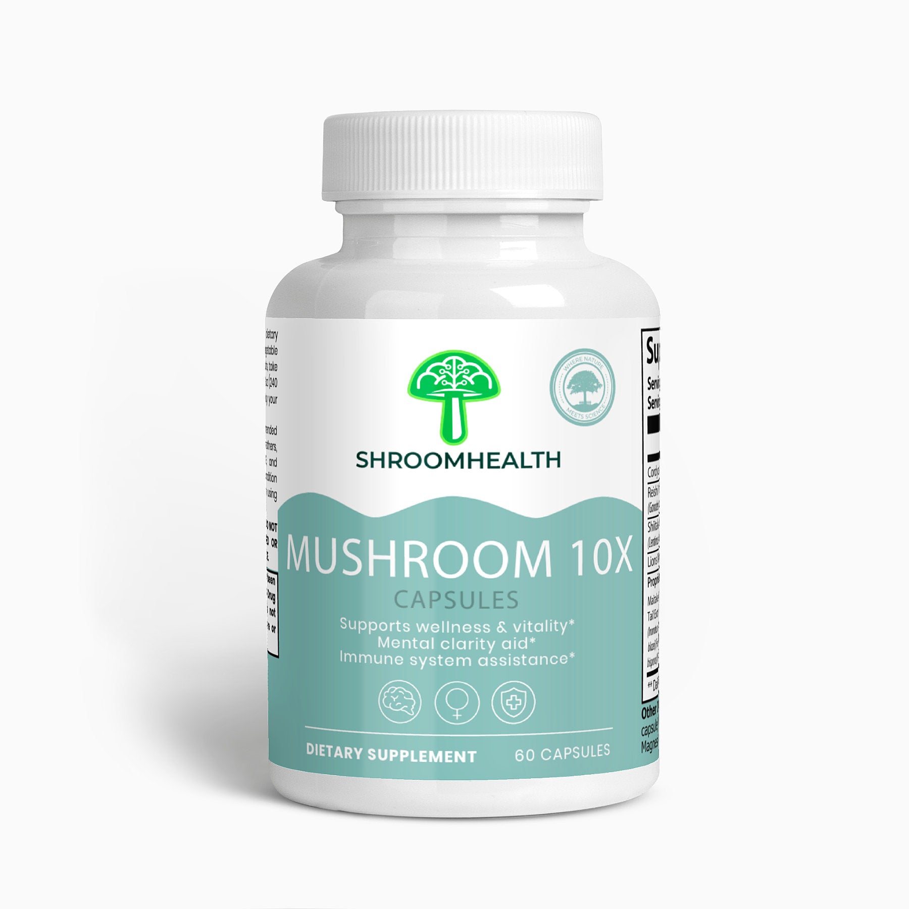 Mushroom Complex 10 X - ShroomHealth