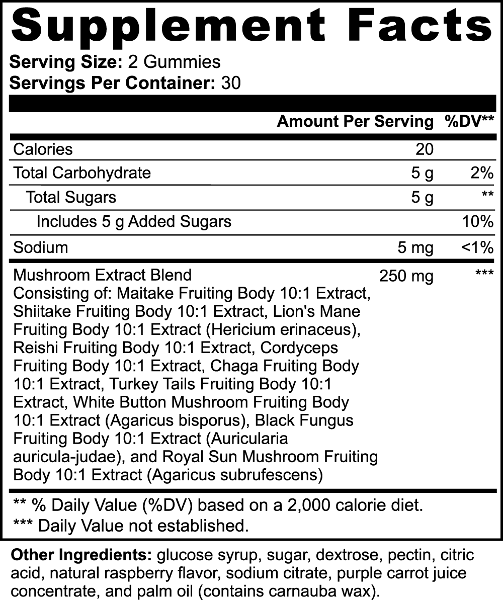 Mushroom Extract Complex - ShroomHealth
