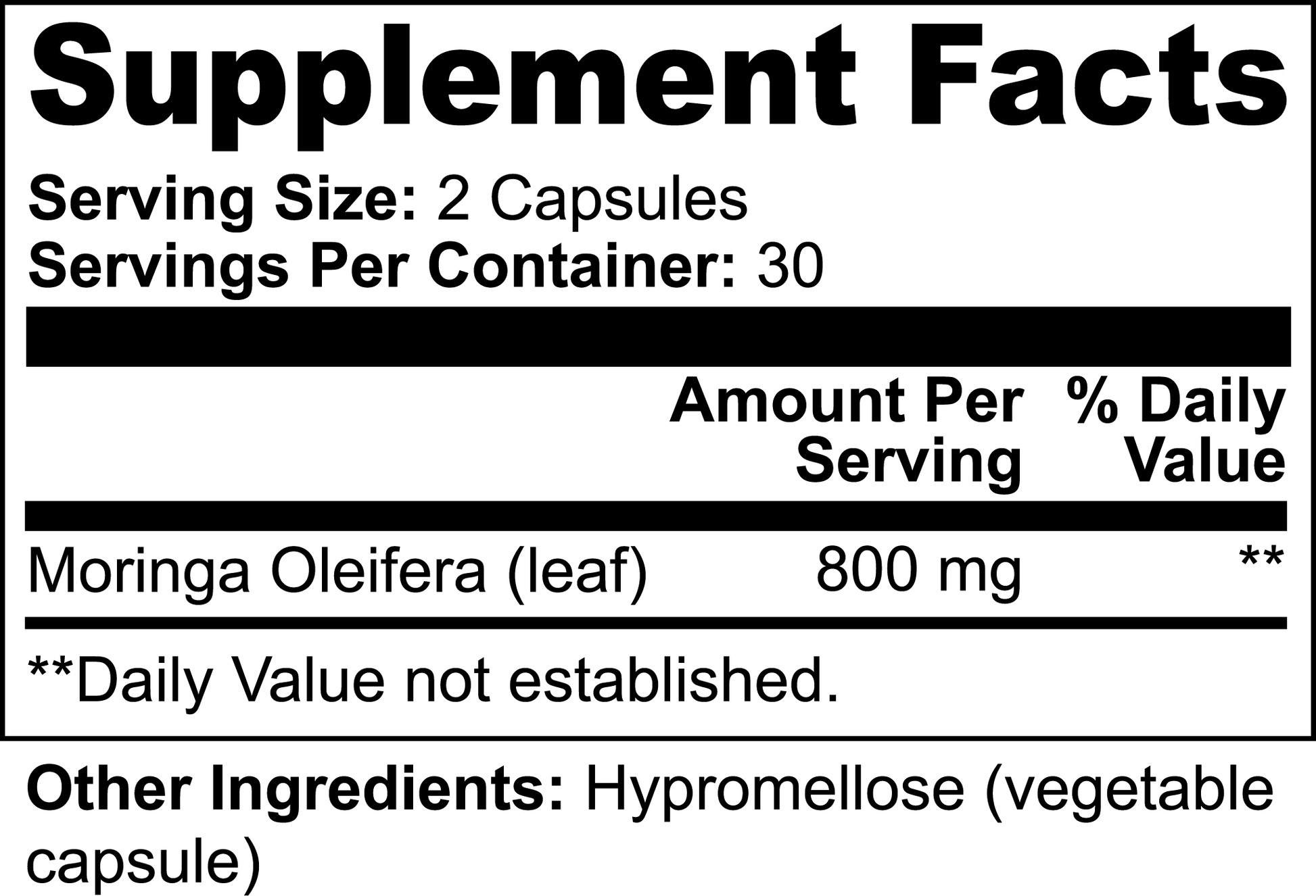 Moringa Pure - ShroomHealth